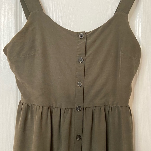 Nicole Miller Sundress Olive - Picture 4 of 4